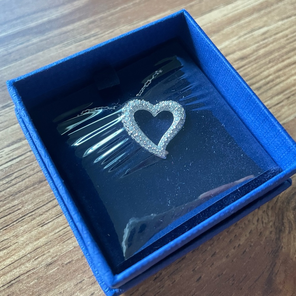 Swarovski Heart Pendant Necklace